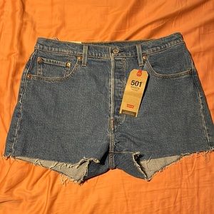 Levi 501 High Rise Shorts